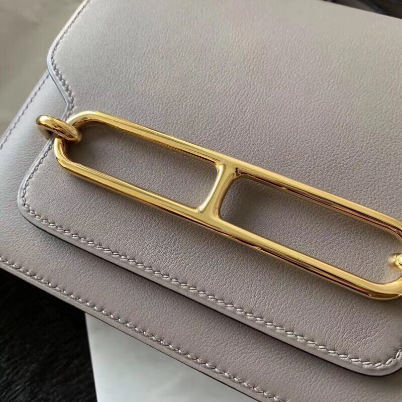 에르메스 룰리스18 그레이 금장 에버컬러